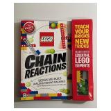 LEGO CHAIN REACTION BOOK & BUILDING KIT