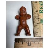 Vintage African Amerian Kewpie Doll Plastic
