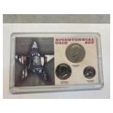 BICENTENNIAL COIN SET , IKE/KENNEDY/WASHINGTON