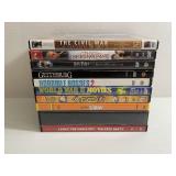 LOT OF 8 MOVIE DVDS