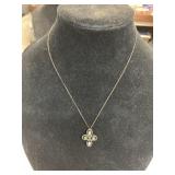 14k GF 18" necklace and Charm
