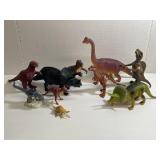 Vintage Lot of Toy Dinosaurs