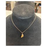 12KGE 15" Necklace with Tiger