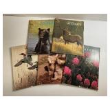 Lot of 5 Vintage 1970s National Wildlife Magazine