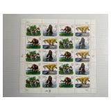 Full Set of USA Post Office Ice Age Stamps