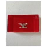 VINTAGE USMC PAPER WEIGHT