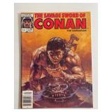Vintage 1986 Savage Sword of Conan Comic Book #126