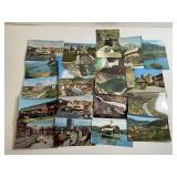 MIXED LOT OF 20 VINTAGE POSTCARDS