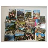 MIXED LOT OF 20 VINTAGE POSTCARDS