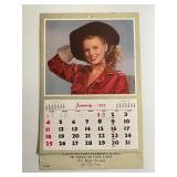 ORIGINAL 1953 COWGIRL PIN UP & OTHERS FULL YEAR