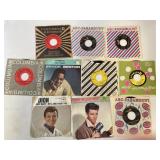 10 VINTAGE ROCK N ROLL 45