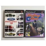 Playstation 2 Ford Racing Game & Horse Back Riding