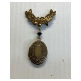 Locket Brooch Pin