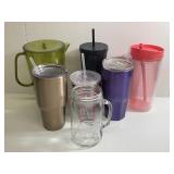 Cups/Travel Mugs Metal and Plastic