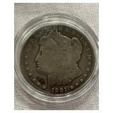 1901 S MORGAN SILVER DOLLAR