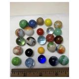 Mixed marbles 25 in bag