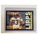 Vintage 1985 Steelers Louis Lipps Football Card