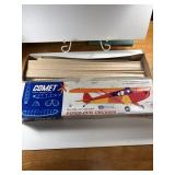 Comet Piper Cub Cruiser construction plane kit