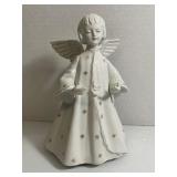 White Angel Music Box Figure *Wind Up*