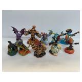 SKYLANDERS, MISC LOT OF 10
