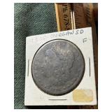 1892 Morgan Silver Dollar Unmarked