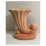 1950s Made In America Vintage Pink Flower Vase