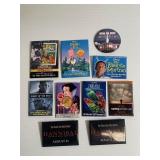 Lot of 10 Movie Promo Advertising Pins