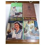 4-Cherry Ames Books Nurse Teenage Readers 1,7,11,1