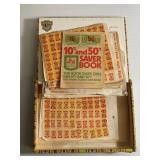 Vintage Box Full of S&H Green Stamps
