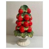 Vintage 1950s Strawberry Plant Art Sculpture