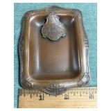 Woolworth Building NY Ash tray JB#1199 Heavy Bronz