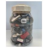 JUG OF MISC LEGOS