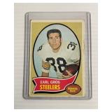 Vintage 1969 Steelers Earl Gros Football Cards
