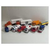 10 1/64 Scale DieCast Trucks and Trailers