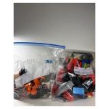 2 Bags Mega Bloks Orange Man/Jeff Gordon Racer