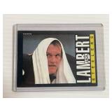 Vintage 1985 Steelers Jack Lambert Football Card