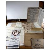 Assortment of Railroad Memoriabilia