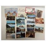 Lot of 25 Mixed Date Postcards