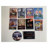 Lot of 10 Movie Promo Advertising Pins