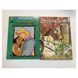 2 VINTAGE COLORING BOOKS(UNUSED): SLEEPING BEAUTY