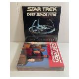 Lot of 12 Star Trek Calendars new