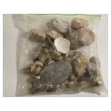 Bag Full of Fossils/Native American Rocks/Tools
