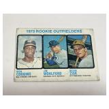 1973 Rookie Outfielders Richie Zisk/Rich Goggins C
