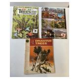 3 VINTAGE PAINTING & DRAWING BOOKS
