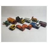 10 Vintage Matchbox DieCast Cars