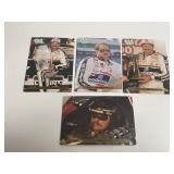 4 Dale Earnhardt Nascar Race Car Driver Cards