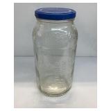 VLASIC FARMS 1960'S PICKLE JAR 80 OZ.