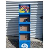 Superman Comic Book Store Display Stand