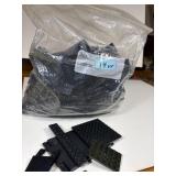 Lg Bag All Black Mega Bloks Various Shapes/sizes