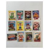 1980'S TOPPS GARBAGE PAIL KIDS - LOT OF 12
